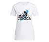 Adidas Nini Graphic Tee (W) (White)