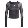 Adidas Paris Cropped Long Sleeve (W) (Carbon)