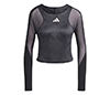 Adidas Paris Cropped Long Sleeve (W) (Carbon)