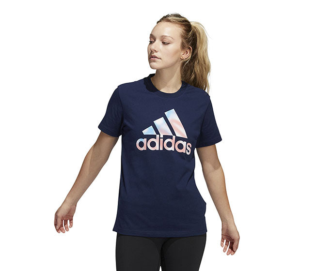 Adidas Americana Graphic Tee (W) (Navy)