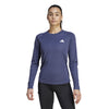 Adidas Club Long Sleeve Tee (W) (Shadow Navy)