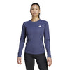 Adidas Club Long Sleeve Tee (W) (Shadow Navy)