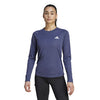 Adidas Club Long Sleeve Tee (W) (Shadow Navy)