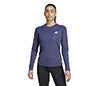 Adidas Club Long Sleeve Tee (W) (Shadow Navy)