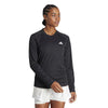 Adidas Club Long Sleeve Tee (W) (Black)