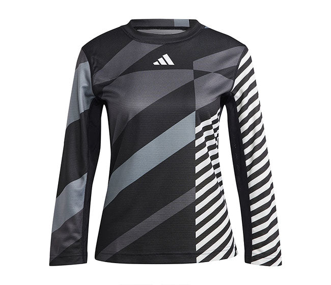 Adidas Nyc 3/4 Long Sleeve Tee (W) (Black)