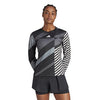 Adidas Nyc 3/4 Long Sleeve Tee (W) (Black)