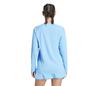 Adidas Club Long Sleeve Tee (W) (Blue Burst)
