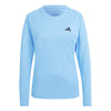 Adidas Club Long Sleeve Tee (W) (Blue Burst)
