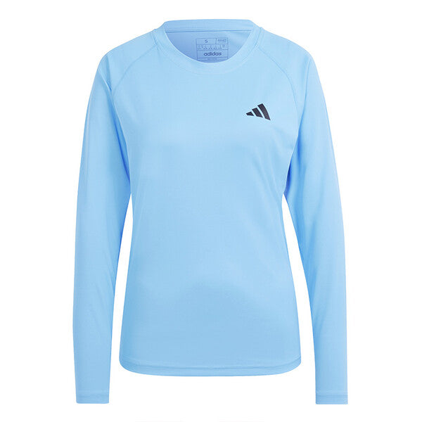 Adidas Club Long Sleeve Tee (W) (Blue Burst)