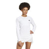 Adidas Club Long Sleeve Tee (W) (White)