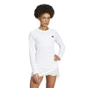 Adidas Club Long Sleeve Tee (W) (White)