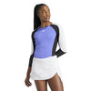Adidas 3/4 Long Sleeve Cropped Pro Tee (W) (Blue)
