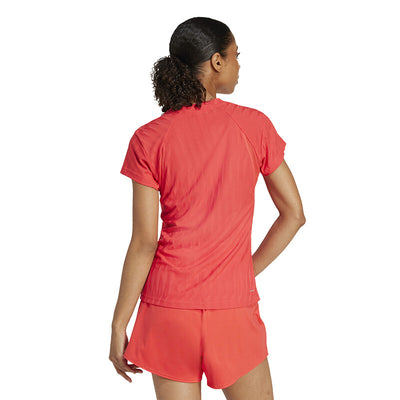 Adidas Freelift Tee (W) (Semi Lucid Red) Adidas