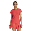 Adidas Freelift Tee (W) (Semi Lucid Red)