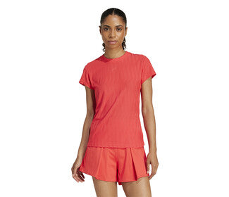 Adidas Freelift Tee (W) (Semi Lucid Red)