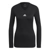 Adidas Team Base Long Sleeve Tee (W) (Black)
