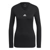 Adidas Team Base Long Sleeve Tee (W) (Black)