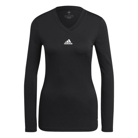 Adidas Team Base Long Sleeve Tee (W) (Black)