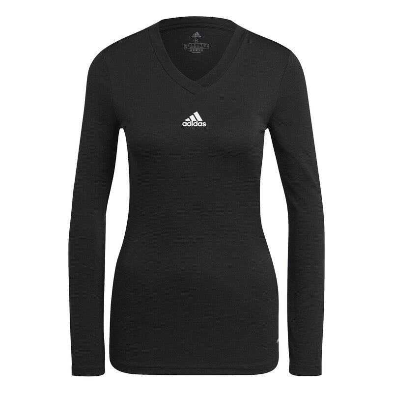 Adidas Team Base Long Sleeve Tee (W) (Black)