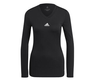 Adidas Team Base Long Sleeve Tee (W) (Black)