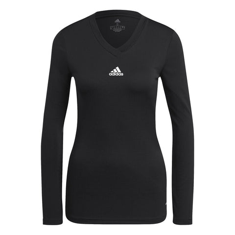 Adidas Team Base Long Sleeve Tee (W) (Black)