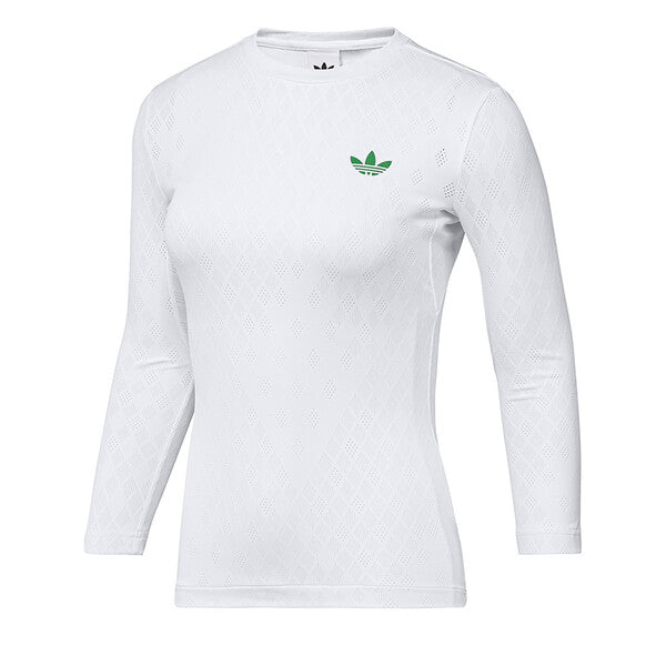 Adidas 3/4 Sleeve Top Pro (W) (White)