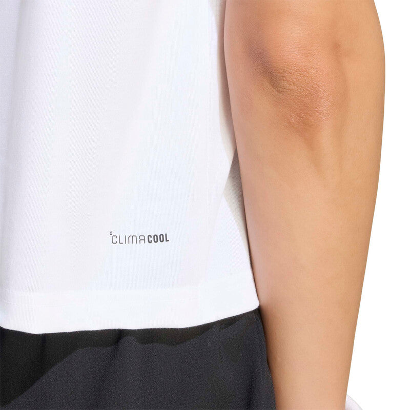 Adidas Heritage Tennis Graphic Tee (W) (White) Adidas