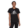 Adidas Print Logo Tee (W) (Black)