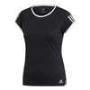 Adidas Club 3 Stripe Tee (W) Adidas