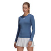 Adidas Freelift Long Sleeve Top (W) (Blue)
