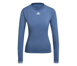 Adidas Freelift Long Sleeve Top (W) (Blue)