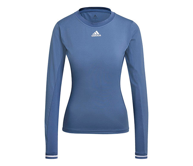 Adidas Freelift Long Sleeve Top (W) (Blue)