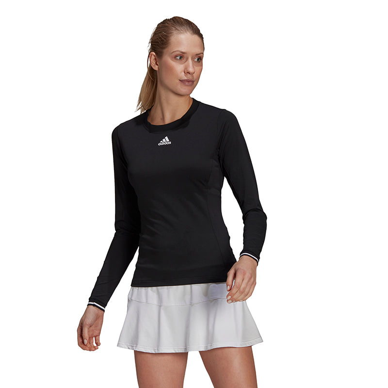 Adidas Freelift Long Sleeve Top (W) (Black) Adidas