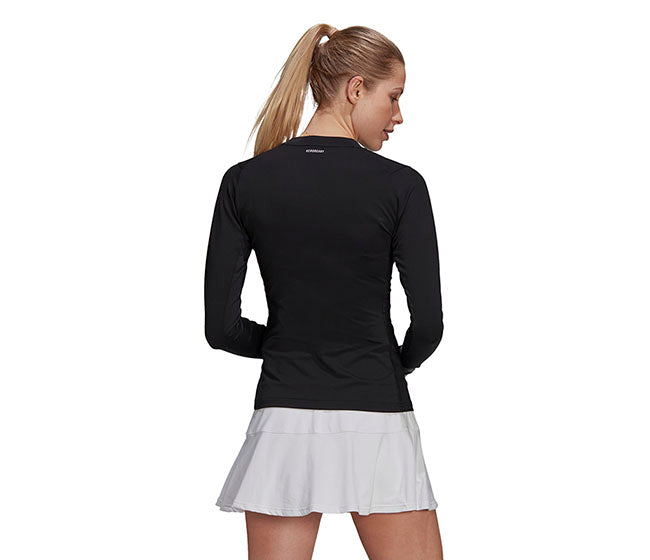 Adidas Freelift Long Sleeve Top (W) (Black)