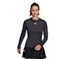 Adidas Freelift Long Sleeve Top (W) (Dark Grey)