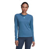 Adidas Freelift Long Sleeve Top (W) (Blue)