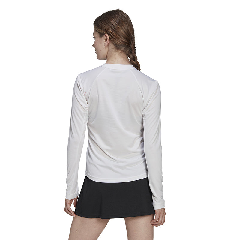 Adidas Freelift Long Sleeve Top (W) (White) Adidas