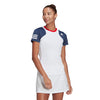 Adidas Club Tee (W) (White/Navy/Red)