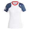Adidas Club Tee (W) (White/Navy/Red)