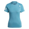 Adidas Club Tee (W) (Blue)