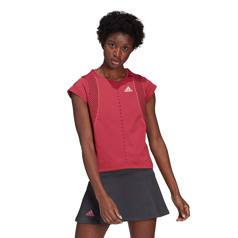 Adidas Primeknit Primeblue Tee (W) (Pink) Adidas