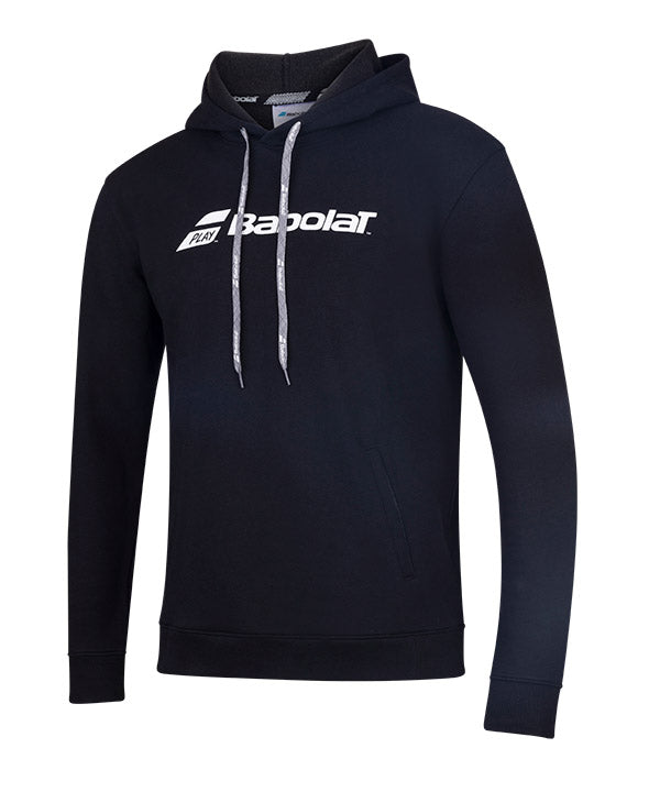 Babolat Exercise Hooded Sweatshirt (M) (Black)