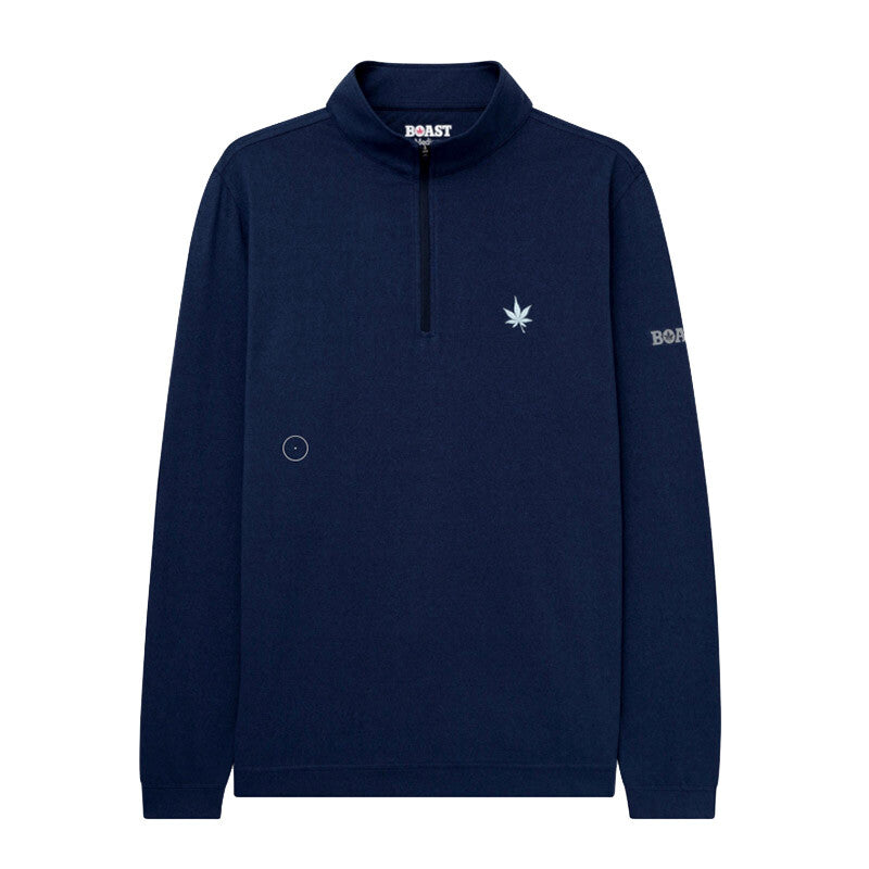 Boast Greenwich Quarter Zip (M) (Navy Heather)