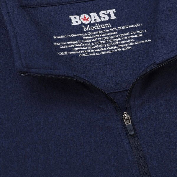 Boast Greenwich Quarter Zip (M) (Navy Heather)