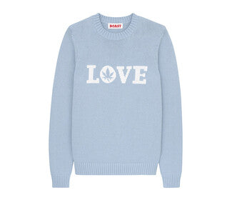 Boast Intarsia Love Sweater (W) (Country Air)