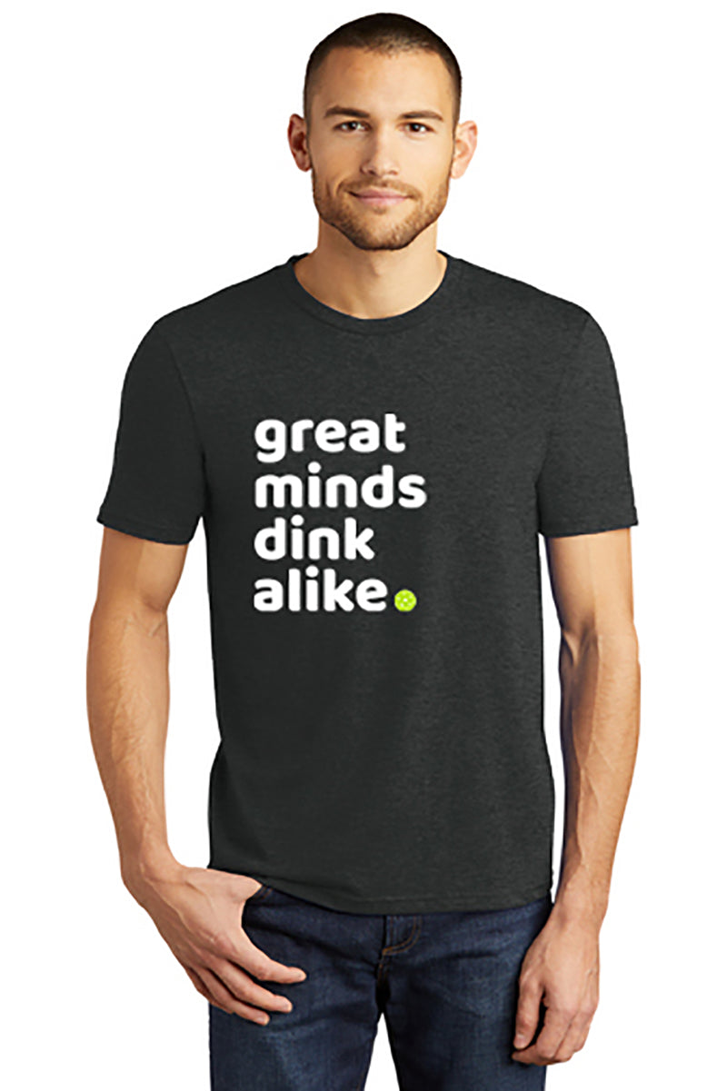 The Dink Great Minds Dink Alike Tee (M) (Black)