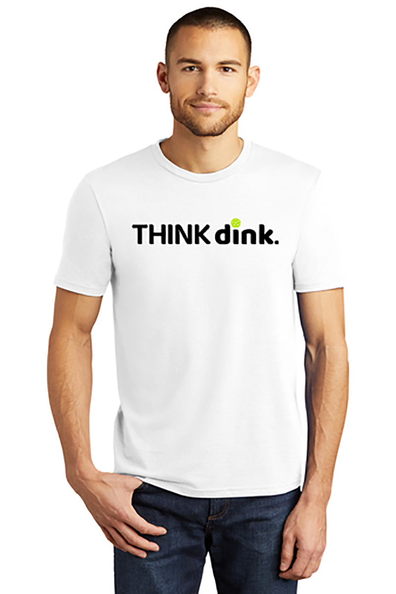 The Dink Think Dink Tee (M) (White)