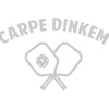 The Dink Carpe Dinkem Tee (M) (Dark Grey)