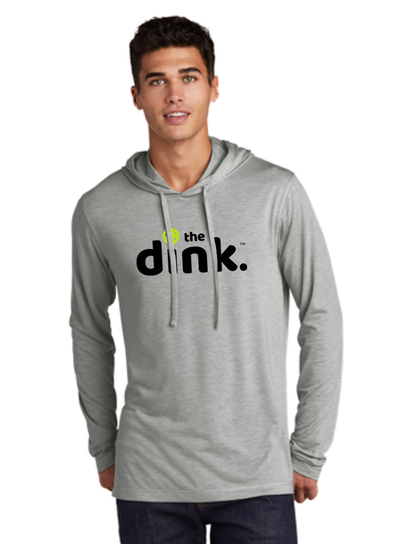 The Dink Tri Blend Long Sleeve Hoodie (M) (Grey)